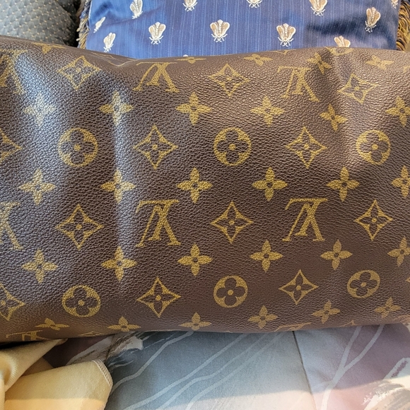 Louis Vuitton Speedy Monogram Satchel Handbag 35cm - Picture 5 of 12